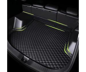 Tapis de Coffre de Voiture pour Ford Kuga MK3 2020-2025, Cuir Tapis Coffre Voiture, Protection AntidéRapant Imperméable Intérieur Accessoires, Inodoreti