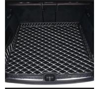 Tapis De Coffre De Voiture pour Mercedes EQA EQB EQC EQE EQS, Imperméable Et Antidérapant, Protection pour Plateau De Chargement Tapis De Sol(Beige Noir,X-3)