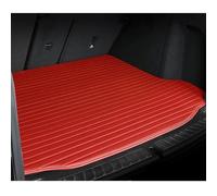 Tapis de Coffre de Voiture, pour Opel Mokka X 2012-2021 Cuir Tapis Coffre Voiture,ImerméAbles Antidérapant Anti-salissures Coffre,Intérieur Accessoires,Red