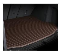 Tapis de Coffre de Voiture, pour Opel Mokka X 2012-2021 Cuir Tapis Coffre Voiture,ImerméAbles Antidérapant Anti-salissures Coffre,Intérieur Accessoires,Brown