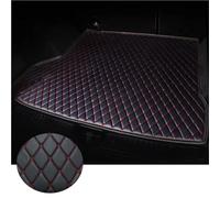 Tapis De Coffre De Voiture pour Volvo XC60 2018, Tapis De Sol Antidérapants pour Coffre Arrière, Tapis De Protection De Chargement Tapis De Sol(Noir-Rouge)