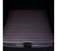Tapis de Coffre en Couverture de Tapis pour Renault Arkana 2021 2022 2023 2024 2025, Protection Cuir Tous Temps Tapis, Protection Coffre Accessoire,C-Black Red