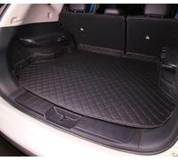 Tapis de Coffre en Couverture de Tapis pour Renault Koleos II HC 2017 2018 2019 2020 2021 2022 2023 2024 2025, Protection Cuir Tous Temps Tapis, Protection Coffre Accessoire,B-Black