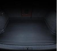 Tapis de Coffre en Couverture de Tapis pour Xpeng G6 2023 2024 2025, Protection Cuir Tous Temps Tapis, Protection Coffre Accessoire,A-Black