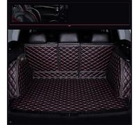 Tapis de Coffre en Cuir de Voiture à Couverture Complète pour Benz GLE W166 320 350 400 43 450 2015-2019, ImperméAble AntidéRapant Coffre Cargaison Plateau Liner Tapis, D/Black-Red