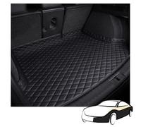 Tapis de coffre en cuir pour Benz GLC Coupé (C253) 2017 2018 2019 2020 2021 - Résistant aux rayures - Accessoires d'intérieur - A noir