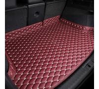 Tapis de Coffre en Cuir pour BMW 1 Series E88 Convertible 2007-2014 (no Net on The Right Side), Protection Anti-Dérapante et Imperméable avec Rebords Relevés Anti-Rayures,Wine Red