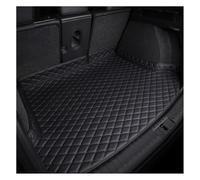 Tapis de Coffre en Cuir pour Tesla Model Y 2021-2024, Protection de Coffre de Voiture Imperméable et Anti-Dérapant, sur Mesure, Accessoire d'Intérieur de Luxe,Black