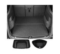 Tapis De Coffre en Cuir pour Tesla pour Model Y 2017-2023 Imperméable Protection Intégrale Toutes Saisons(Set B for Model Y)