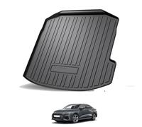 Tapis de Coffre en TPE pour Audi A3L Sedan 2021-2024, Tapis de Protection pour Chargement Toutes Saisons Accessoire Auto Résistant à l'eau,no Net Pocket on The Left Side of The Trunk