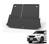 Tapis de Coffre en TPE pour Toyota Crown Kluger 2021-2024, Tapis de Protection pour Chargement Toutes Saisons Accessoire Auto Résistant à l'eau, Speaker on The Left