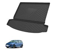 Tapis de Coffre en TPE pour Volkswagen Touran L 6/7 Seat 2016-2023, Protection Intégrale Imperméable Antidérapant Tapis de Sol de Chargement Adjusté