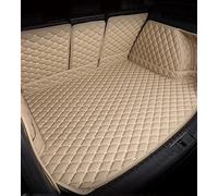 Tapis de Coffre Ensemble Complet Tapis Voiture Étanche Botte Queue Couverture Coussin Arrière Cargaison pour Land pour Rover pour Evoque 4 Portes 2012-2020 Tapis Coffre de Voiture(Beige,2016-2018)