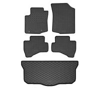 Tapis de coffre et tapis de sol en caoutchouc pour Peugeot 108 à partir de 2014 + housse de voiture MONTEUR