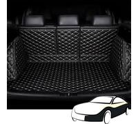 Tapis de Coffre, pour BMW 1 Series 2017+ Tapis Coffre Voiture Couverture complète Cuir Bac de Coffre Cargaison Auto Accessoires,Black