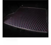 Tapis De Coffre pour BMW X4 2022 2023 Moquette De Sol Protection De Coffre Arrière Antidérapante Tapis De Protection De Coffre Protection IntéRieur(Noir-Rouge)