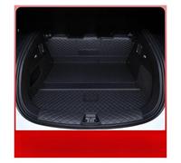 Tapis De Coffre Pour BYD Pour Sealion 7 07 2024 2025 Tapis De Coffre De Voiture Doublure De Coffre Arrière Cargo Cuir Tapis Sol Plateau Protecteur Accessoires Tapis Tapis De Coffre Arrière(Black half)
