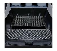 Tapis De Coffre pour Chery pour Omoda 5 Accessoires 2023 2024 Coussin Principal Adaptable Spécial pour La Décoration Intérieure Trunk Liner Mat(1pcs Black Beige)