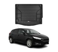 Tapis de Coffre pour Ford Focus 2010-2018 Noir TPE
