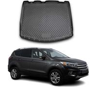 Tapis de coffre pour Ford Kuga 2013-2019 Caoutchouc TPE Noir