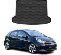 Tapis de coffre pour Kia Rio X-Line 2011-2017 Caoutchouc TPE noir