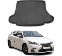 Tapis de coffre pour Lexus CT 200H 2010-2017 Caoutchouc TPE noir