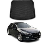 Tapis de coffre pour Mazda 3 2013-2018 hayon arrière en caoutchouc TPE