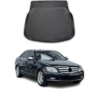 Tapis de coffre pour Mercedes Classe C W204 2007-2014 Caoutchouc TPE
