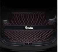 Tapis de Coffre pour MG RX5 2018-2023, Imperméable Tapis Antidérapant Voiture Car Trunk Mat Boot Mats Accessoires Intérieure Voiture Moquette,Black and Red