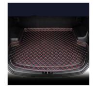 Tapis de Coffre pour Mini Hatchback 4 Portes 2014-2020 Tapis Coffre Voiture Tapis Doublure Chargement Accessoires Intérieurs(Black Red 5)