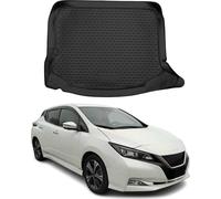 Tapis de coffre pour Nissan Leaf 2017-2024 Caoutchouc TPE Noir