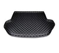 Tapis de Coffre pour Nissan Patrol 1997-2010, Bac de Coffre Imerméables Cargaison Tapis Antidérapant Housse Protection Accessories,Black-Beige