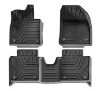 Tapis De Coffre pour Polestar 4 2023 2024 Doublure Coffre TPE 3D Imperméable Toutes Saisons Tapis Sol Voiture(LHD 3PCS)