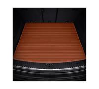 Tapis De Coffre pour Porsche pour Macan 2014 2015 2016 2017 2018 2019 2020 2021 2022 Tapis De Coffre Arrière en PU Accessoires Intérieurs HRQCTIM(Brun)