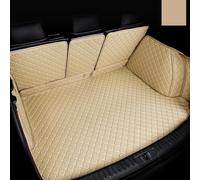 Tapis de coffre pour Renault Espace 6 (VI) I 2023-2024 - Tapis de coffre en cuir imperméable et antidérapant - Accessoires de voiture - Beige