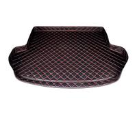 Tapis de Coffre pour Renault Laguna Coupe 2-Door 2009-2012, Bac de Coffre Imerméables Cargaison Tapis Antidérapant Housse Protection Accessories,Black-Red