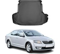 Tapis de coffre pour Skoda Octavia 2017-2025 Caoutchouc TPE noir