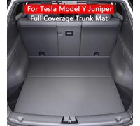 Tapis de coffre pour Tesla modèle Y Juniper, couverture complète des deux côtés, protection de dossier de siège, doublure de chargement, tapis Anti-salissure