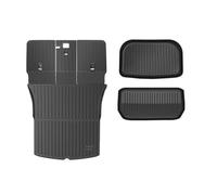 Tapis De Coffre pour Tesla pour Model 3 Y Highland pour Juniper 2021-2025, Tapis De Protection pour Coffre Arrière Tapis De Sol(Noir 1)