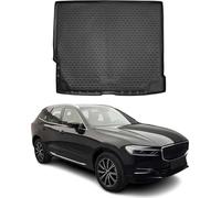 Tapis de coffre pour Volvo XC60 2017-2024 Caoutchouc TPE Noir