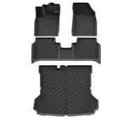 Tapis De Coffre pour VW ID.4 pour CROZZ 2021-2025 Coffre Avant Et Arrière Doublure Chargement Coussinets Pied Conduite À Gauche Tapis Sol Voiture(4PCS Sets)