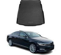 Tapis de coffre pour VW Passat B8 3G2 2015-2021 Caoutchouc TPE Noir
