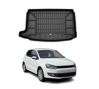 Tapis De Coffre Pour Vw Polo 2009-2017 Tpe Noir