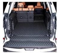 Tapis de Coffre Tapis Coffre Voiture Cuir décoration Protection Garniture intérieure Accessoires Modification pour BMW X5 G05 2019 2020 2021(Black 8pcs)