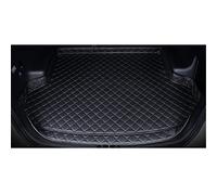Tapis De Coffre Tapis Coffre Voiture pour KIA pour K4 2014-2017 Couverture Cargaison Arrière Tous Temps Doublure Botte Tapis Coffre Voiture(Beige Noir)