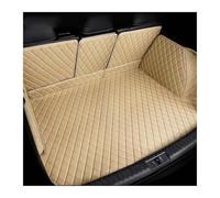 Tapis de Coffre Tapis de Coffre de Voiture Anti-salissure et Durable pour Toyota pour Highlander 5 Places/7 Places 2007-2014(BeigeB)