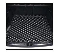Tapis de Coffre Tapis de Coffre de Voiture Anti-salissure et Durable pour Toyota pour Highlander 5 Places/7 Places 2007-2014(Black BeigeA)