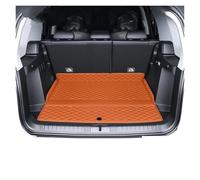 Tapis de Coffre Tapis De Coffre en Cuir Durable Convient pour BYD Leopard 7 2025, Doublure De Chargement, Tapis De Botte D'intérieur(Orange 1 Piece)