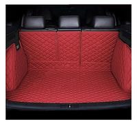 Tapis de Coffre Tapis De Voiture pour Hyundai pour Grandeur pour Azera IGCoussins De Protection Imperméables en Cuir Tapis De Coffre Arrière De Voiture Accessoires(Bordeaux,Full Cover)