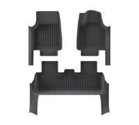 Tapis De Coffre Tapis Sol Voiture TPE avec Housse Protection Seuil Porte Noir pour Tesla pour Modèle Y pour Lancement 2025 pour Juniper 5 Sièges(25MY RHD 3PCS)